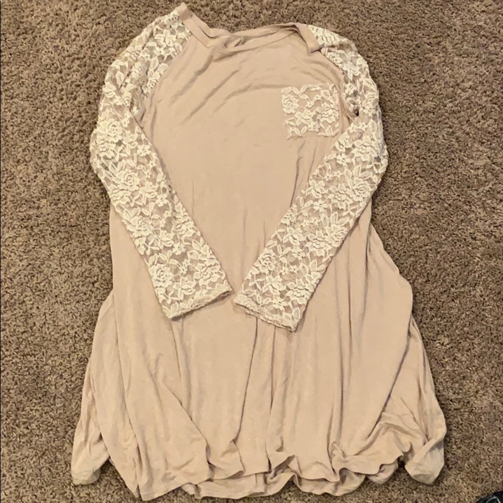Long sleeve lace Dress